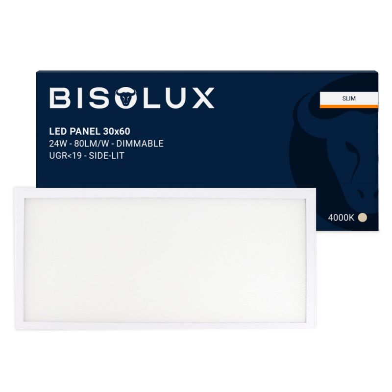 Bisolux Master panel LED 30x60 cm, 24W, 4000K Bisolux Master panel LED 30x60 cm, 24W, 4000K