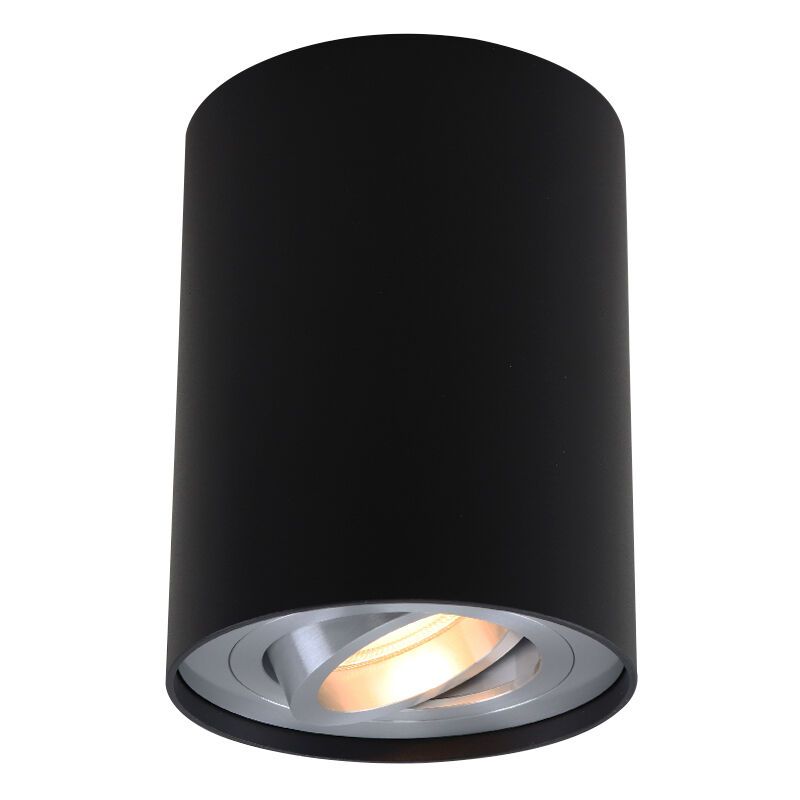 Nowoczesna oprawa natynkowa czarna, Snertinge