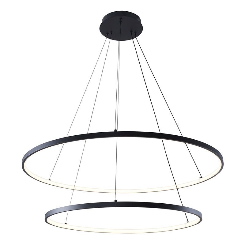 Design lampa wisząca czarna, Kubra, 60W, regulowana ciepła do zimnej bieli LED Design lampa wisząca czarna, Kubra, 60W, regulowana ciepła do zimnej bieli LED