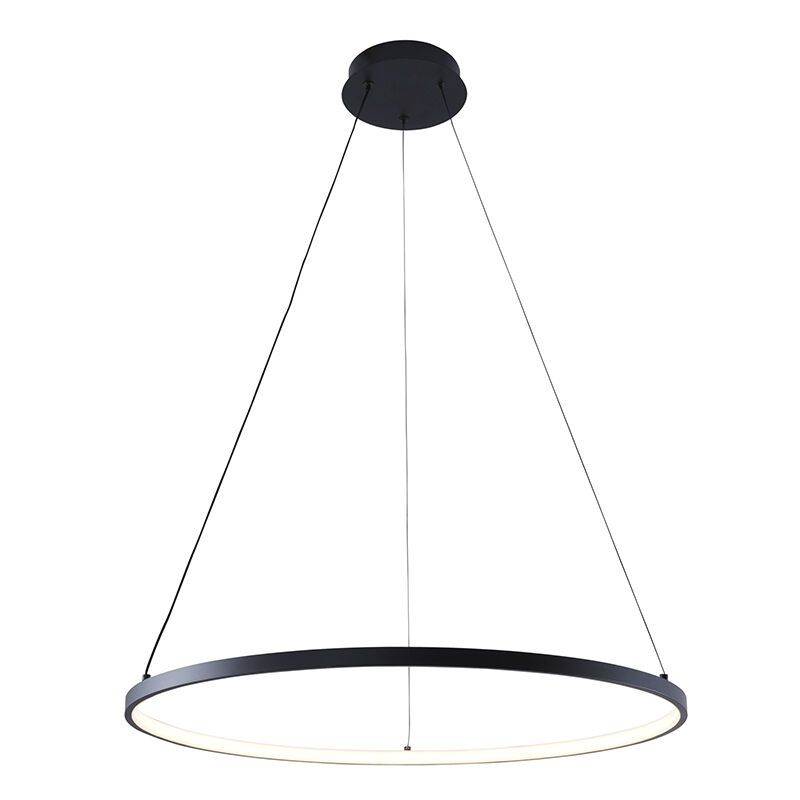 Design lampa wisząca czarna, Kubra, 28W, regulowana ciepła do zimnej bieli LED Design lampa wisząca czarna, Kubra, 28W, regulowana ciepła do zimnej bieli LED