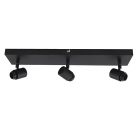 Aluminiowa rozeta do lamp czarna, Rika