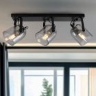 Design spot sufitowy szary, Clyde