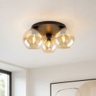 Design lampa sufitowa bursztynowa, Emerson