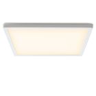 Plastikowy plafon sufitowy biały, Shona, 18W, 3000K LED, ściemniana w 3 krokach