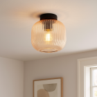 Design lampa sufitowa różowa, Charlois