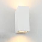 Aluminiowa lampa zewnętrzna biała, Corella, IP44