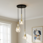 Design lampa wisząca przezroczysta, Danny
