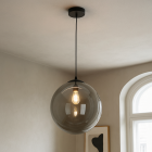 Design lampa wisząca czarna, Dolf