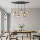 Design lampa wisząca bursztynowa, Dolf
