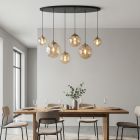 Design lampa wisząca bursztynowa, Dolf