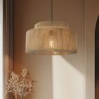 Rustykalna lampa wisząca brązowa, Selena