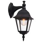 Klasyczna lampa zewnętrzna czarna, Adelyn, IP23