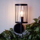 Industrialna lampa zewnętrzna czarna, Jaynah, IP44