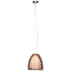 Nowoczesna lampa wisząca w kolorze brązu, Amela