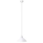 Plastikowa lampa wisząca biała, Feline