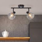 Design spot sufitowy czarny, Dimitry