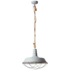 Industrialna lampa wisząca szara, Jeysmell