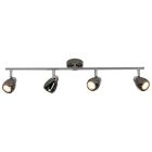 Metalowa lampa sufitowa czarna, Khadra, 3W, 3000K LED