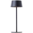 Nowoczesny kinkiet solarny zewnętrzny czarny, Soumaya, 4W, 3000K LED, IP44, ściemniana w 3 krokach