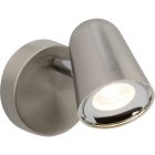 Metalowy reflektor ścienny chromowany, Joyanna, 4W, 3000K LED