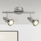 Metalowy spot sufitowy chromowany, Robel, 7W, 3000K LED