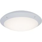 Plastikowa lampa zewnętrzna biała, Jeara, 12W, 4000K LED, IP66