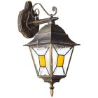 Klasyczna lampa zewnętrzna rdzawa, Levinus, IP44