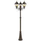 Klasyczna lampa zewnętrzna rdzawa, Levinus, IP44