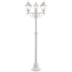 Klasyczna lampa zewnętrzna biała, Kalle, IP44
