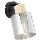 Nowoczesny kinkiet szary, Serkan