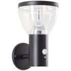 Nowoczesny kinkiet solarny zewnętrzny czarny, Saar, 3W, 3000K LED, IP44