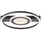 Design plafon sufitowy czarny, Konrad, 20W, 3000K LED