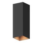 Czarny kinkiet up down aluminiowy, Dion, 8W, 3000K LED, IP54