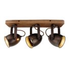 Vintage spot sufitowy czarny, Chanice