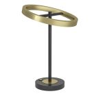 Metalowa design lampa stołowa mosiądz, Buket, 10,5W, 3000K LED, z dotykowy ściemniacz