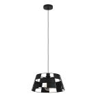Aluminiowa lampa wisząca czarna, Nelly