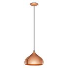 Metalowa retro lampa wisząca miedziana, Ancone