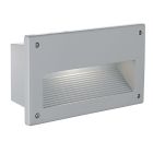 Aluminiowy wbudowany kinkiet zewnętrzny biały, Anke, IP44