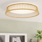 Drewniany plafon sufitowy rustykalny, Jolene, 20W, 3000K LED