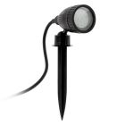 Plastikowa lampa ogrodowa wbijana czarna, Judy, IP44, z przełącznik
