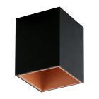 Aluminiowy nowoczesny plafon sufitowy miedziany, Dahne, 3W, 3000K LED