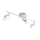 Stalowy nowoczesny spot sufitowy chromowany, Tjark, 5W, 3000K LED