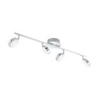 Stalowy nowoczesny spot sufitowy chromowany, Tjark, 5W, 3000K LED