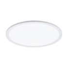 Aluminiowy plafon sufitowy biały, Ericus, 19W, regulowany kolor LED