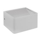 Aluminiowa nowoczesna lampa zewnętrzna biała, Nicoliene, 6W, 3000K LED, IP65
