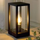 Aluminiowa nowoczesna lampa zewnętrzna czarna, Laszlo, IP54