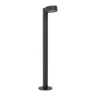 Stalowa nowoczesna lampa zewnętrzna czarna, Liliana, 6W, 3000K LED, IP44