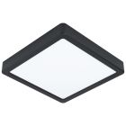 Stalowa lampa sufitowa czarna, Pascale, 16W, 3000K LED
