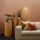 Nowoczesna lampa do czytania stojąca czarna, Salvador, 5W, 3000K LED, z przełącznik