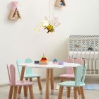 Plastikowa lampa wisząca dla dzieci żółta, Buzzy